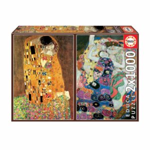 Rompecabezas El Beso Y La Virgen, Gustav Klimt EDUCA x2 1000 Piezas