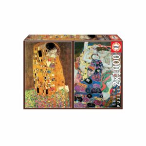 Rompecabezas El Beso Y La Virgen, Gustav Klimt EDUCA x2 1000 Piezas