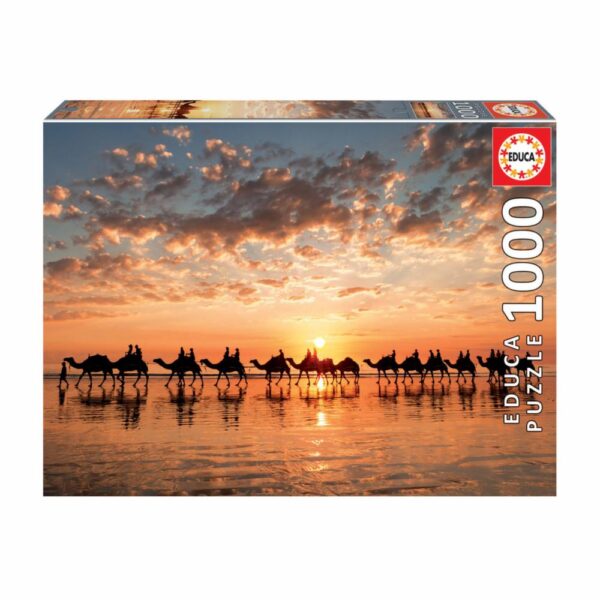 Rompecabezas Atardecer Dorado En Australia EDUCA 1000 Piezas