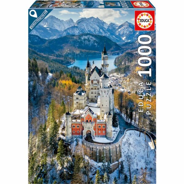 Rompecabezas Castillo De Neuschwanstein EDUCA BORRAS Incluye 1000 Piezas