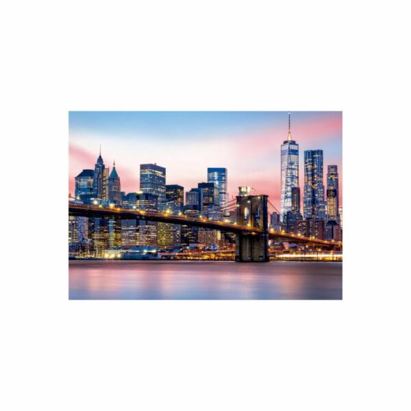 Rompecabezas Puente Brooklyn Neon EDUCA BORRAS Incluye 1000 Piezas - Imagen 2