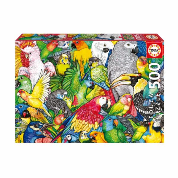 Rompecabezas Loros EDUCA 500 Piezas