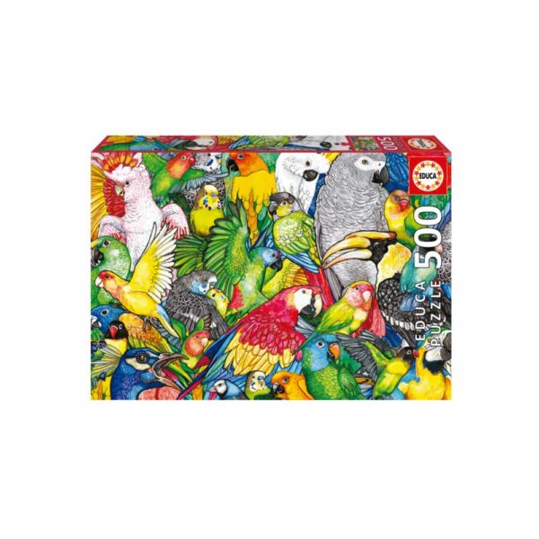 Rompecabezas Loros EDUCA 500 Piezas