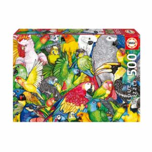Rompecabezas Loros EDUCA 500 Piezas