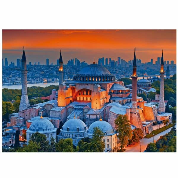 Rompecabezas Hagia Sophia Estambul EDUCA 1000 Piezas - Imagen 2