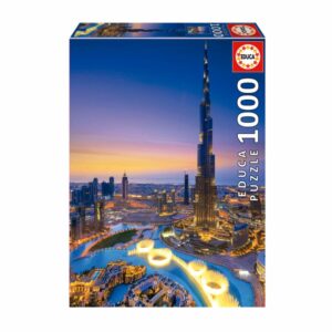 Rompecabezas Burj Khalifa Emiratos Árabes Unidos EDUCA 1000 Piezas