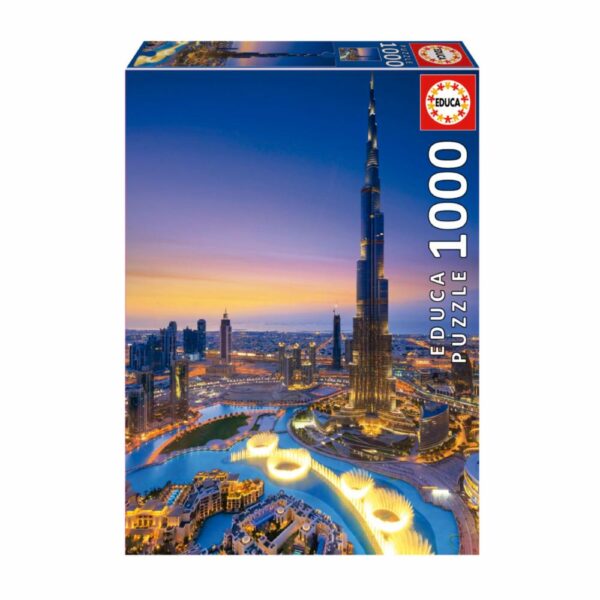 Rompecabezas Burj Khalifa Emiratos Árabes Unidos EDUCA 1000 Piezas