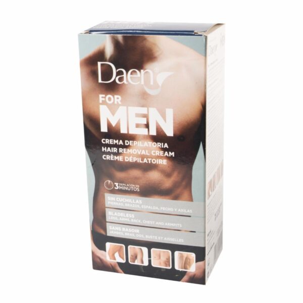 Crema Depiladora Corporal Para Caballero DAEN 150 Ml - Imagen 3