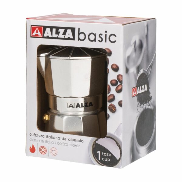 Cafetera Italiana De Aluminio VITREX 250 Ml - Imagen 2