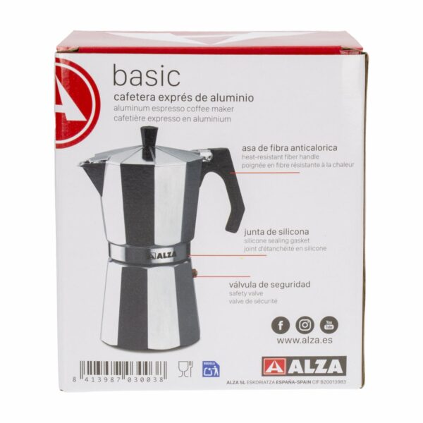 Cafetera Italiana De Aluminio VITREX 750 Ml - Imagen 3