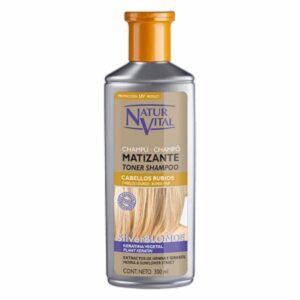 Shampoo Sh.Matizante Cabellos Rubios Silver NATUR VITAL 300 Ml