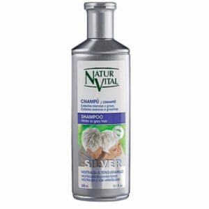 Shampoo Silver Cabellos Blancos NATUR VITAL 300 Ml
