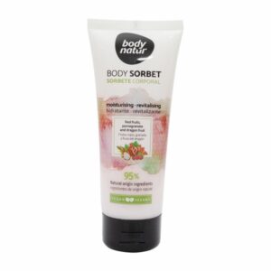 Body Sorbet Hidratante Frutos Rojos + Granada Y Fruta Dragón BODY NATUR 200 Ml