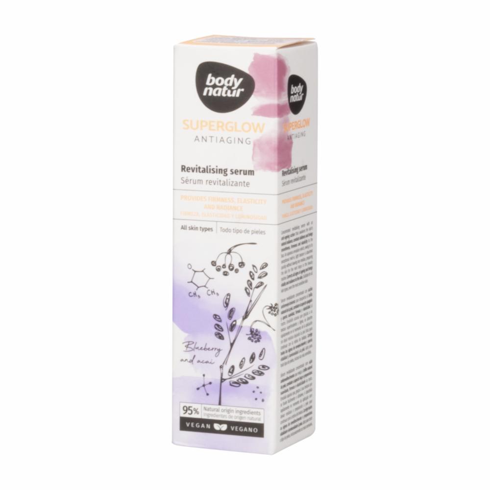 Serum Facial Revitalizante Superglow BODY NATUR 30 Ml - Imagen 2