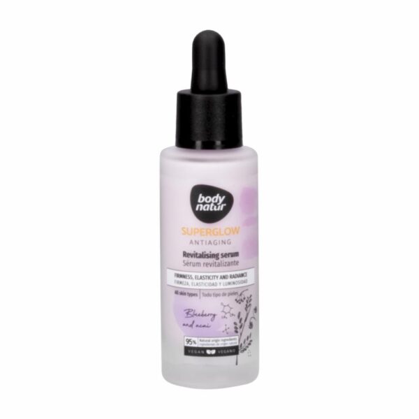 Serum Facial Revitalizante Superglow BODY NATUR 30 Ml - Imagen 3