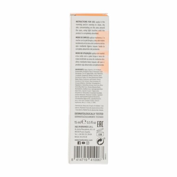 Crema Facial Antiarrugas Contorno De Ojos BODY NATUR 15 Ml - Imagen 5