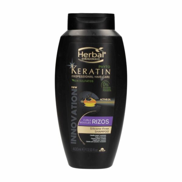 Shampoo Originals Phyto Keratin Rizos HERBAL ORIGINAL PHYTO KERATIN 400 Ml