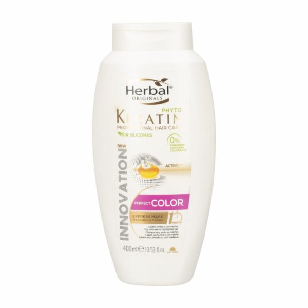 Mascarilla Capilar Con Phyto Keratin Color Perfecto HERBAL ORIGINAL PHYTO KERATIN 400 Ml