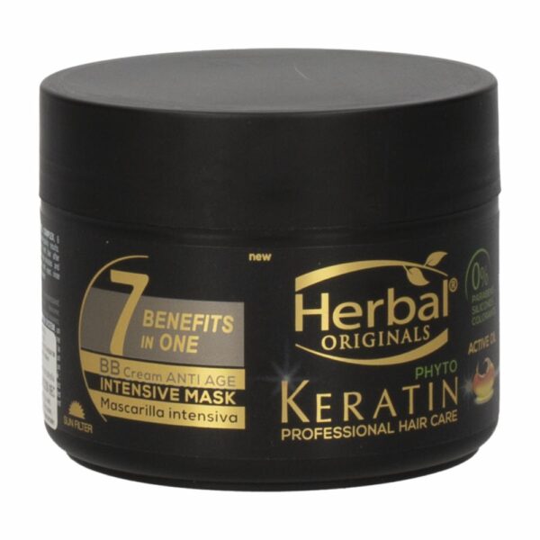 Mascarilla Capilar Con Phyto Keratin Intens 7 En 1 HERBAL ORIGINAL PHYTO KERATIN 300 Ml