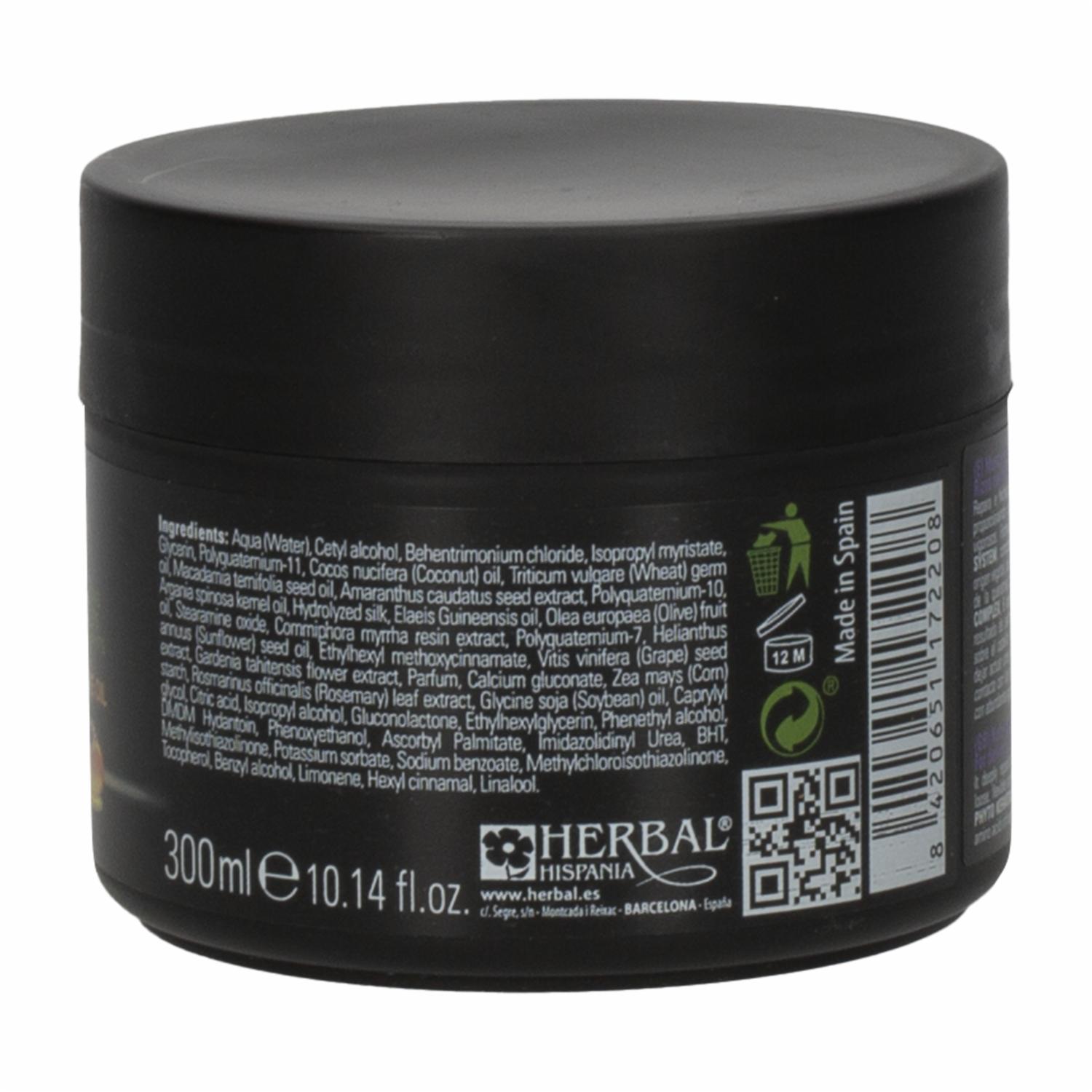 Mascarilla Capilar Con Phyto Keratin Intens Rizos HERBAL 300 Ml - Imagen 3