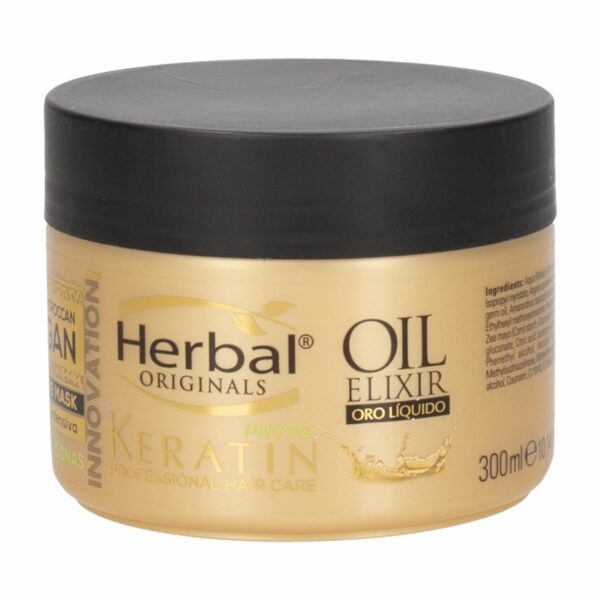 Mascarilla Capilar Con Phyto Keratin Intens Oro Liquido HERBAL ORIGINAL PHYTO KERATIN 300 Ml