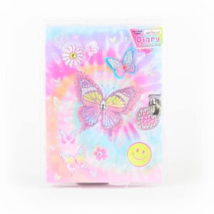 Diario Con Candado HOT FOCUS Mariposas