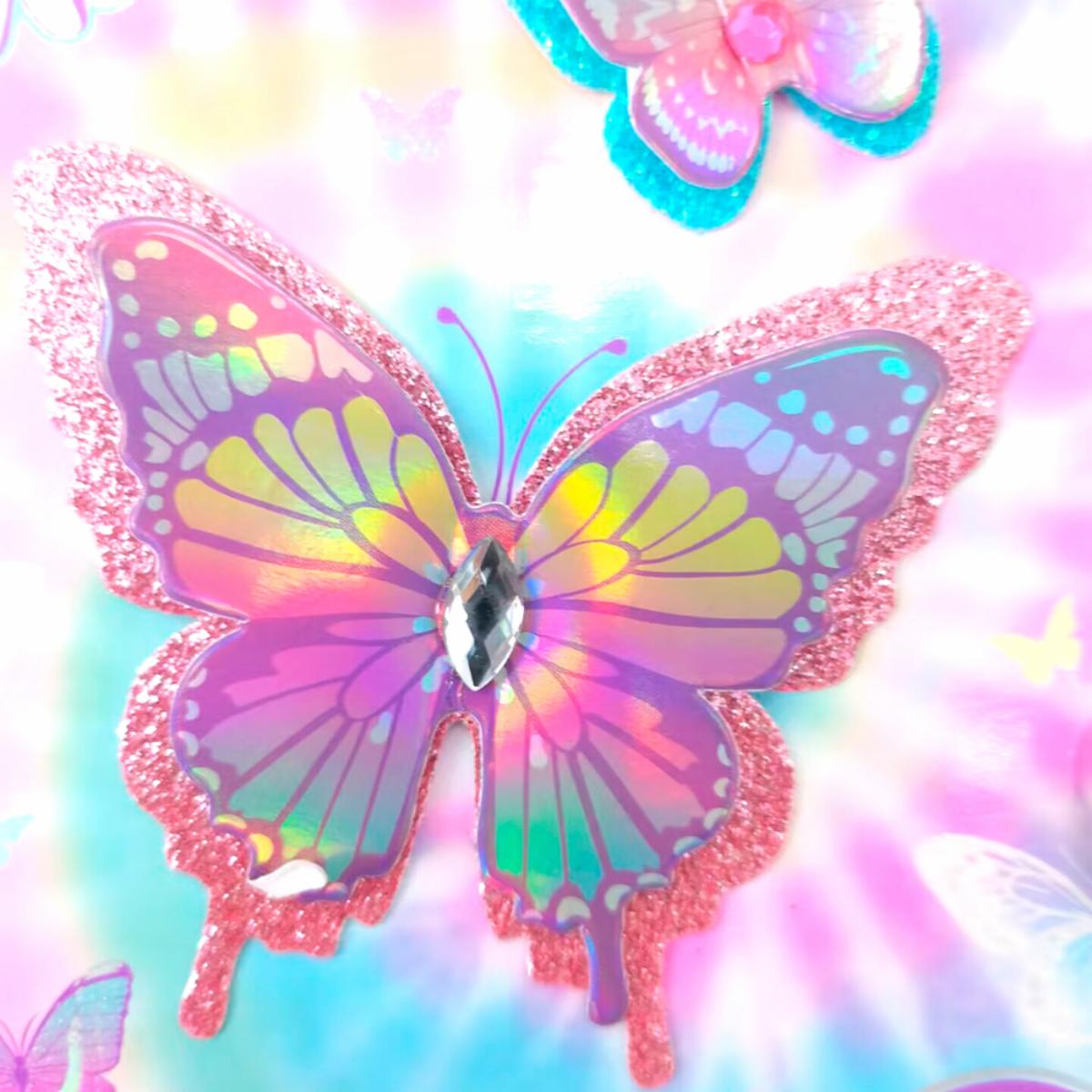 Diario Con Candado HOT FOCUS Mariposas