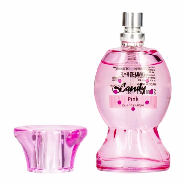 Fragancia Para Dama Caramelo Rosado FLOR DE MAYO EDP 25 Ml - Imagen 2