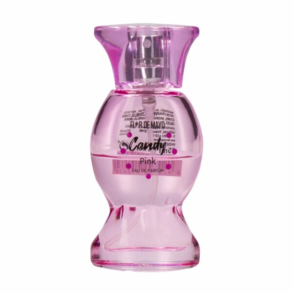 Fragancia Para Dama Candy Pink Eau De Parfum FLOR DE MAYO 25 Ml