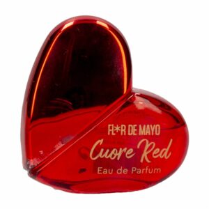 Fragancia Para Dama Cuore Red Eau De Parfum FLOR DE MAYO 20 Ml