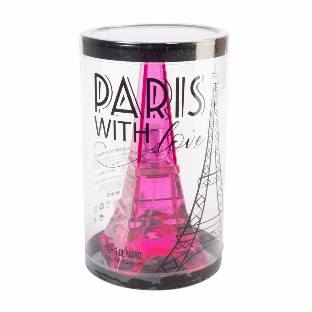 Fragancia Para Dama Paris With Love FLOR DE MAYO EDP 29 Ml - Imagen 3