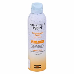 Bloqueador Protector De Cuerpo Transparente Spray Con Factor De Protección Solar 50 ISDIN 200 Ml