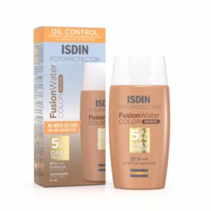 Protector Solar Fusion Water Bronze Oil Free Spf50 ISDIN 50 Ml