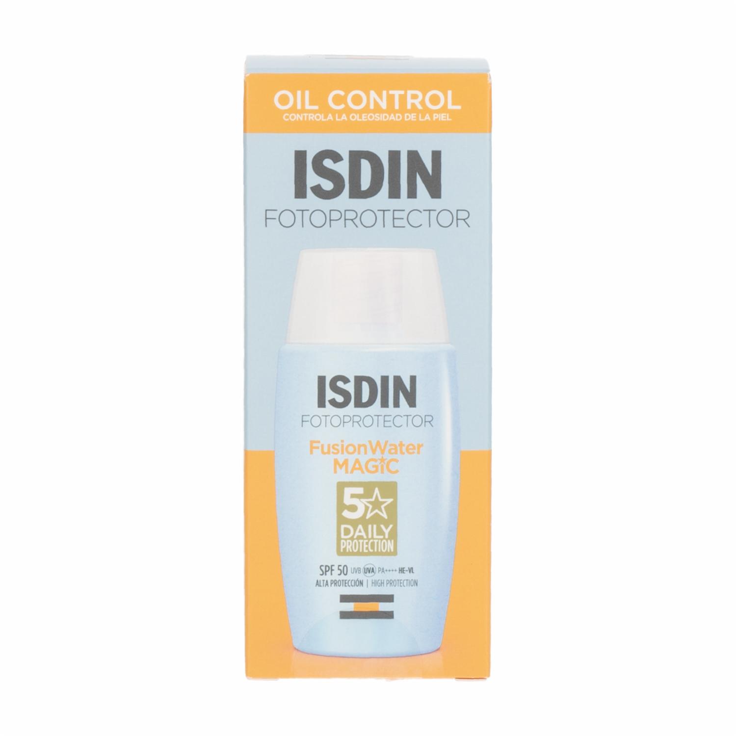 Protector Solar Facial Water Magic Spf+50 ISDIN 50 Ml - Imagen 4