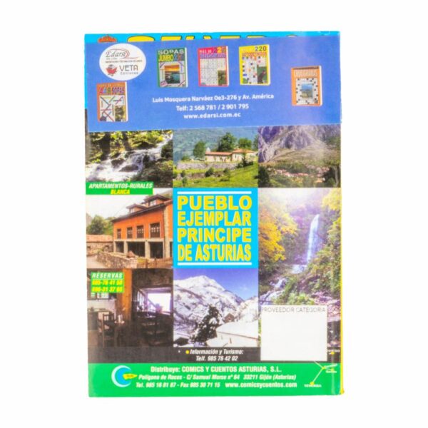 Libro Sudokus Mini ASTURIAS 100 Páginas - Imagen 2