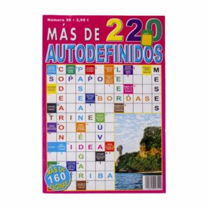 Libro Mas 220 Autodefinidos ASTURIAS 160 Páginas