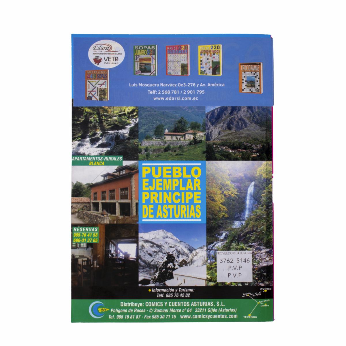 Libro Mas 220 Autodefinidos ASTURIAS 160 Páginas