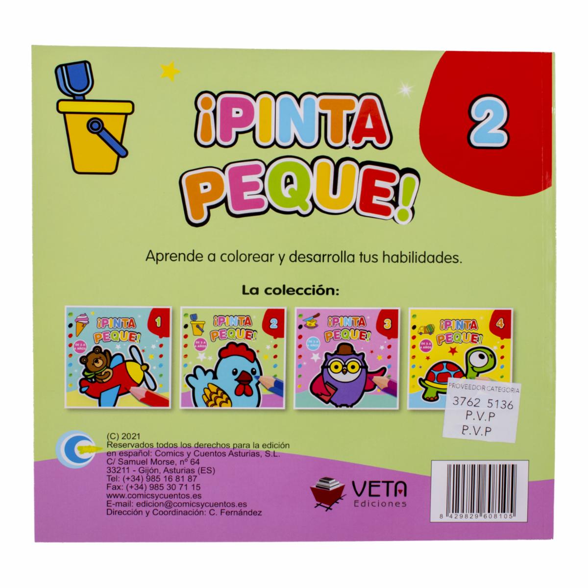 Libro Pinta Peque 4T ASTURIAS 96 Páginas