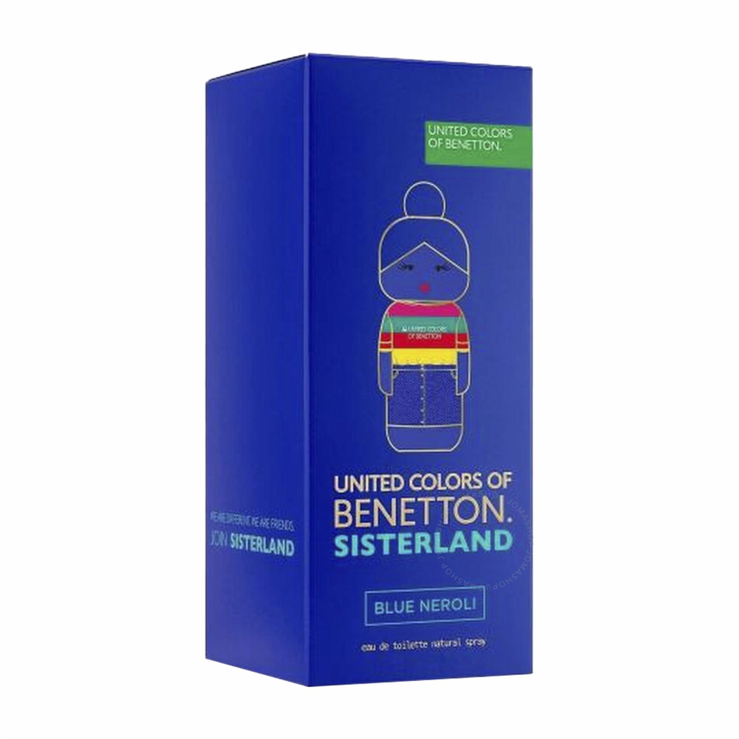 Fragancia Para Dama Sisterld Blue Ner Edt BENETTON 80 Ml - Imagen 3
