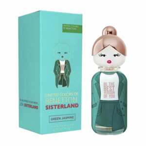Fragancia Para Dama Sisterland Green Jasmín Wom Edt BENETTON 80 Ml