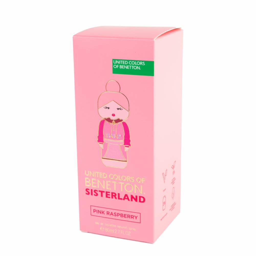 Fragancia Para Damas Sisterland Pink BENETTON EDT 80 Ml - Imagen 3
