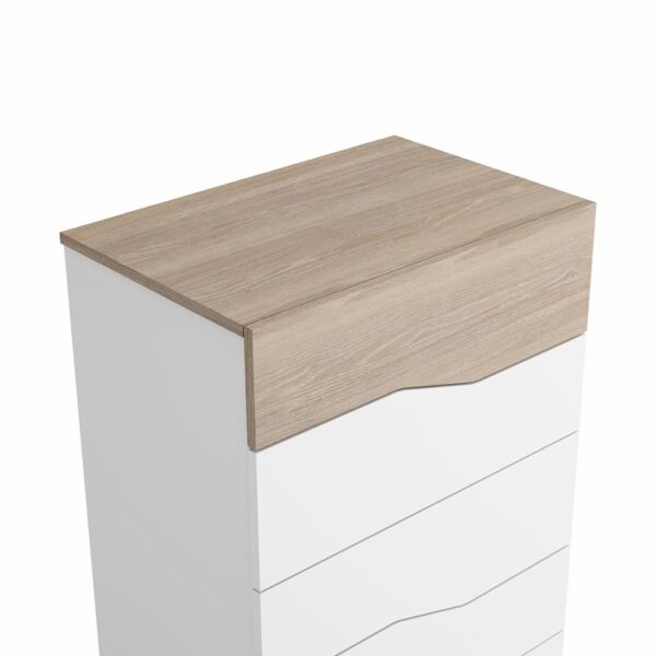 Cómoda Cannes Blanco Poro Sable FABRIKIT - Imagen 4