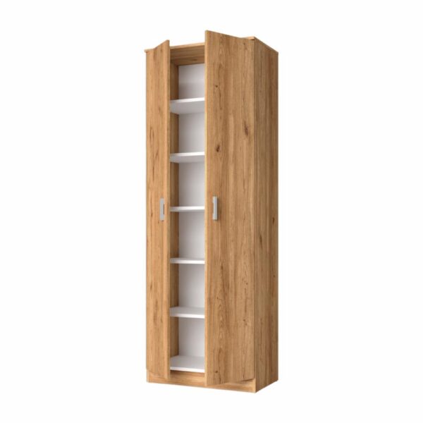 Armario Zapatero Modelo Sena 2 puertas 6 estantes FABRIKIT MDP - Imagen 2