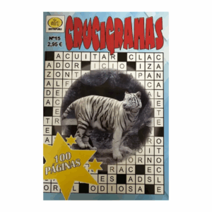Libro Crucigramas MILLA 50 Páginas