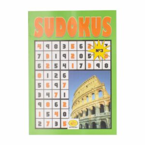 Libro De Pasatiempos Sudokus 19 X 27 DISTRIPUBLI 48 Páginas