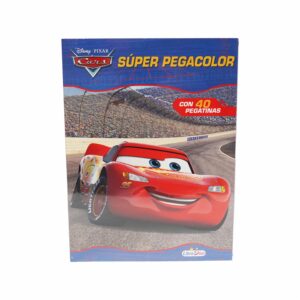 Cars Súper Actividades Con Pegatinas 4T LIBRO DIVO 50 Páginas