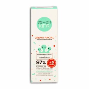 Crema Facial Con Prebióticos Y Vitaminas SEVEN KIDS 50 Ml