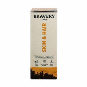 Vitamina Para Perros Aceite De Salmón Noruego Skin & Hair BRAVERY 500 Ml