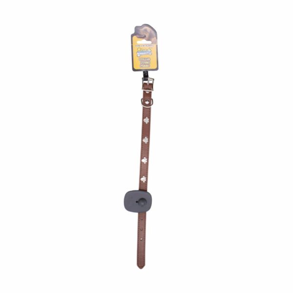 Collar Para Perros De Cuero SOLEIL PET'S WORLD Unidad
