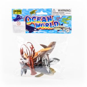 Bolsa De Animales ANIMAL WORLD Marinos